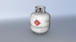 Gas tank Free 3D model