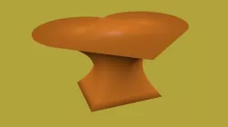 Gizmo like a table or trophy Free 3D model