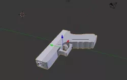 Glock Free low-poly  3D model