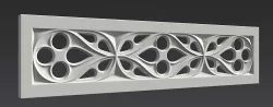 Gothic ornament 02 Free 3D model