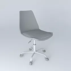 gray chair BRISTOL houses the world  3D model