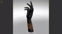 Hand manikeno Free 3D model