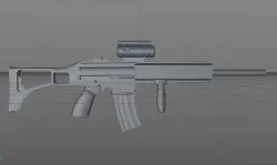 HK 416 Free 3D model