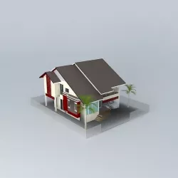 House 2 Fl 3D model