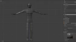 Human Base Mesh- LOW poly Free low-poly  3D model