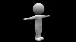 human base simple  Free low-poly  3D model