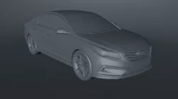 Hyundai Sonata Sedan Free 3D model