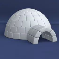 Igloo 3D model