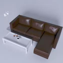 ikea vimle sofa Free 3D model