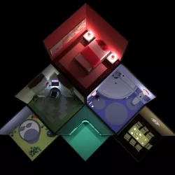 interior creative Free 3D model