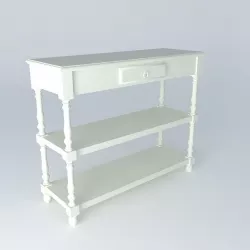 josephine console houses the world  3D model