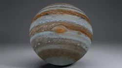 Jupiter 6k 3D model