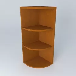 Kitchen corner shelf 3D model