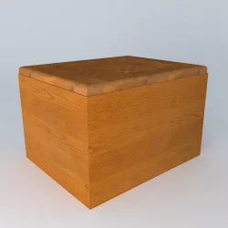 Kitchen Red Fair Cabinet 3D model