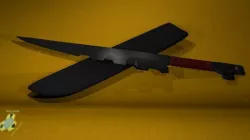 Knife of war Free 3D model