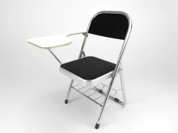 Kursi Kuliah - College Foldable Chair Free low-poly  3D model