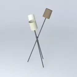 LAMP CAMARET houses the world  3D model