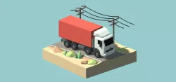 Low Poly Cars Free low-poly  3D model