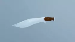 Low-Poly Hunting Knife melee weapon Free low-poly  3D model