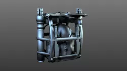 Low-Poly survival kit bundle Free low-poly  3D model