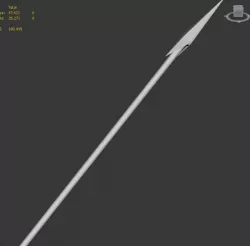 Low poly Weapon 001  Free low-poly  3D model