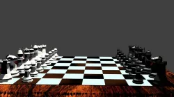 LowPoly Chess Set Free low-poly  3D model