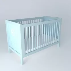 MARIN CHILD bed Maisons du monde 3D model