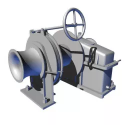 Marine Bow Winch Free 3D model