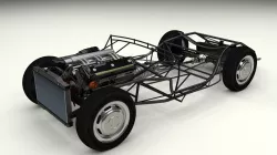 Mercedes 300SL Roadster Chassis 3D model