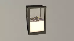 MINI SNOW DESERT - AQUARIUM Free 3D model