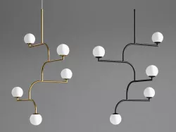Mobil 100 Pendant Light Free 3D model