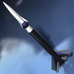 Model Rocket Free 3D model
