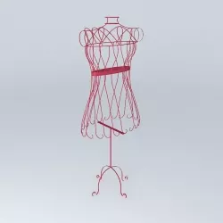 Model Stella Rose houses the world 3D model