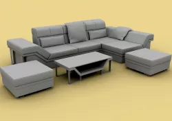 modern sofa  Free 3D model