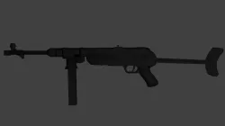 MP40 - ww2 Free 3D model