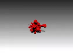 Multiple punches Free 3D model