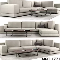 Natuzzi agora Free 3D model