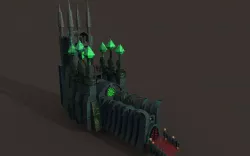 Necropolis Free low-poly  3D model