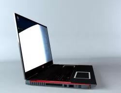 Notebook  DX F4-750 i7 Free low-poly  3D model