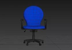 office chair Free low-poly  3D model