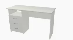 Office Desk Free low-poly  3D model