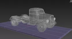 Opel Blitz Free low-poly  3D model