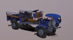 Patpat Agriculture vehicle Free low-poly  3D model