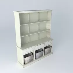 PAUILLAC dresser houses the world 3D model