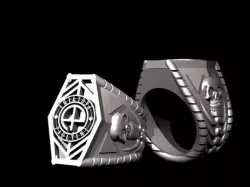 Paultini men ring Free 3D model