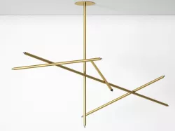 Pick Up Chandelier 5 Stick Vertical Free 3D model