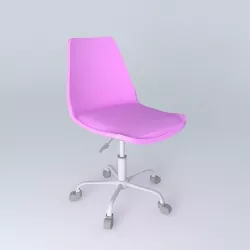 Pink chair BRISTOL houses the world  3D model