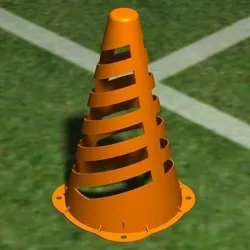 Plastic Sports Cone Free 3D model