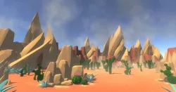 Polygon Desert Pack Free low-poly  3D model