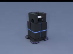 Pyro Blaster Free 3D model
